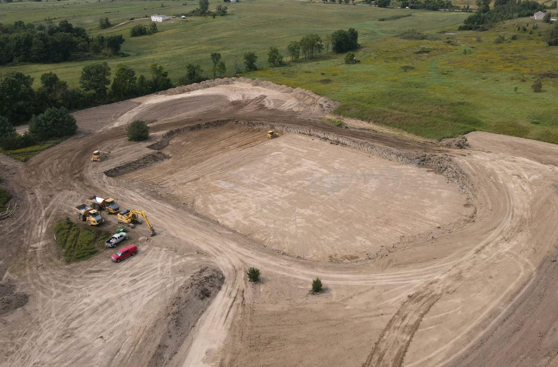 Grand Rapids MI Pond Excavating