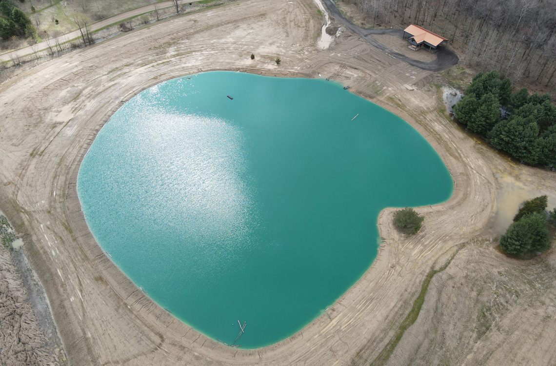 Grand Rapids MI Pond Excavation