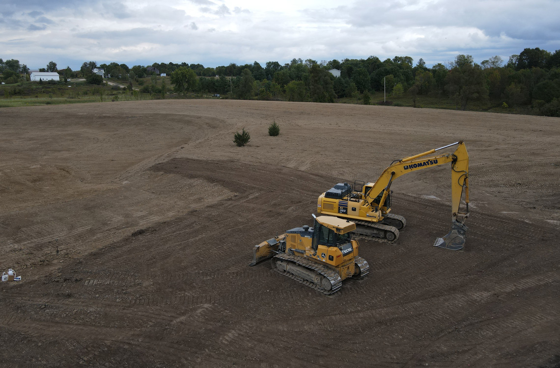 West Michigan Pond Excavation